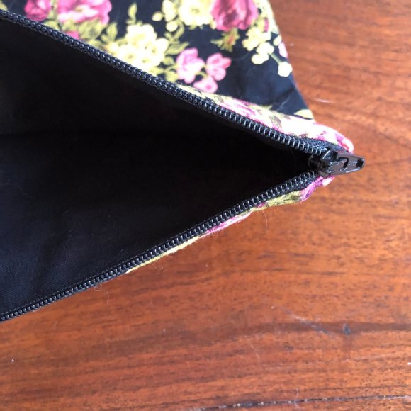 Lot 6 Handmade Zipper pouches bags Floral Lot C - Picture 11 of 14
